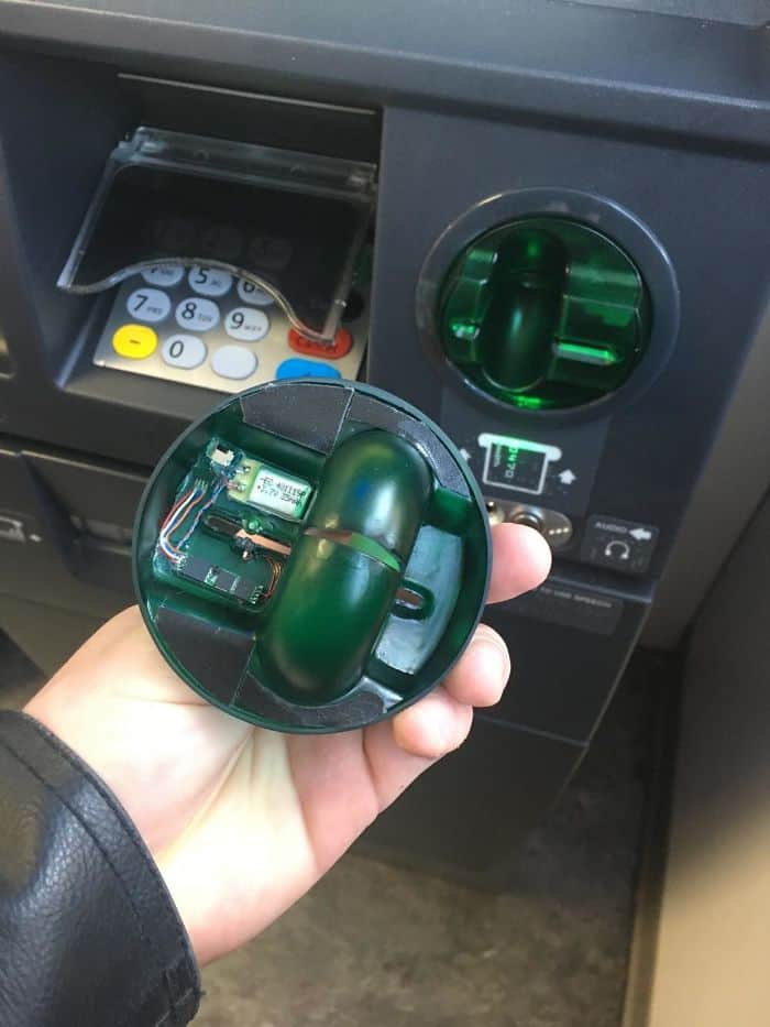 Fake ATM Card Reader - Unsafe ATM.
Check for a ATM Skimmer When you Visit Bali.